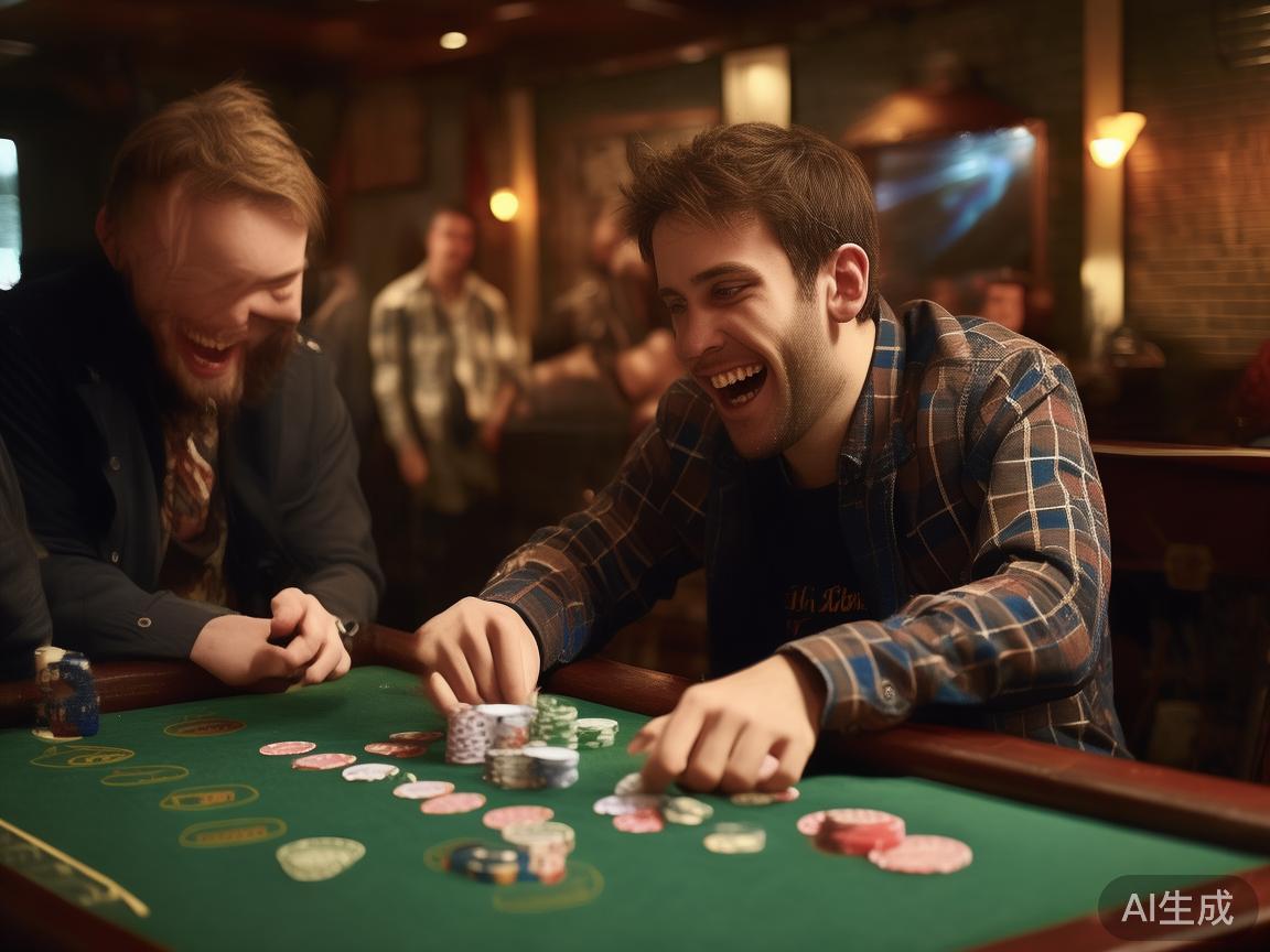 室友在澳门皇家赌场玩牌时的爆笑趣事分享